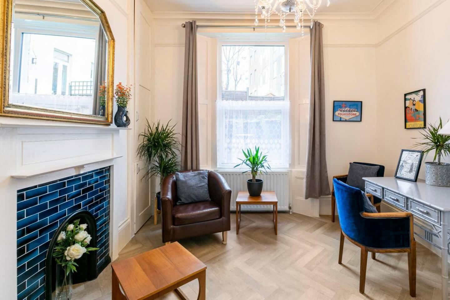 4 Bed Home 3 Mins From Harbour + Sandy Beach Folkestone Dış mekan fotoğraf
